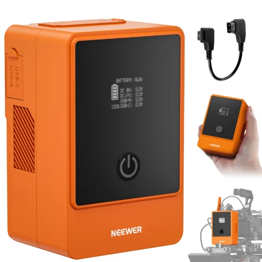 باتری قدرتمند برای فیلم‌برداری طولانی NEEWER PS099E - Image 1