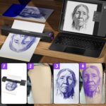 پرینتر حرارتی تاتو(تتو) مدل TAIDU P19 - Image 3