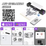 پرینتر حرارتی تاتو(تتو) مدل TAIDU P19 - Image 4